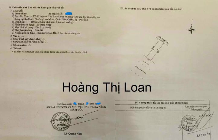 Hàng hiếm - 1 cặp đất hoàng thị loan - vị trí kinh doanh 7648968