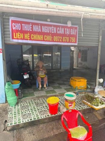 Cho thuê nhà nguyên căn mặt tiền đẹp chợ dãn dân hiệp thành 7650740