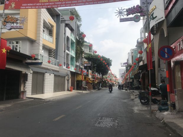 Nhà hẻm thẳng 6m 253 hà tôn quyền ngay 32- 4x15- 4 tầng- 7652231