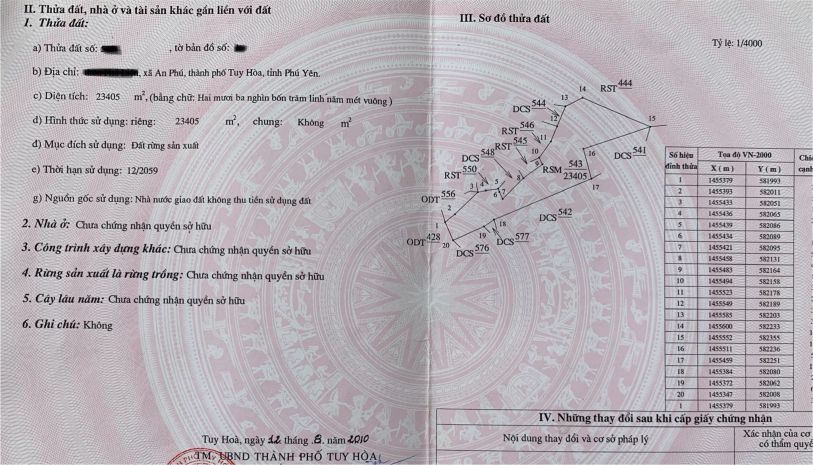Đầu tư sinh lời - chính chủ bán đất nông nghiệp phú liên, 7652391