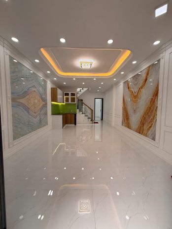Nhà 2 tầng 4 phòng ngủ, mới xây vào ở ngay - hẻm oto đỗ 7654430