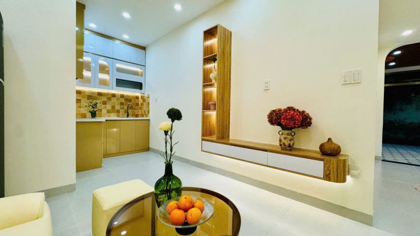 K trần cao vân gần bãi đậu ô tô, 40m2, 2 tầng ở ngay, 3.x 7655358