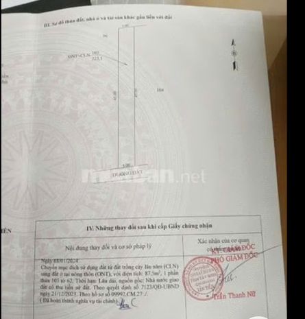 Hot !!! đất nền thổ cư chính chủ  vị trí vàng đầu tư  an 7656256