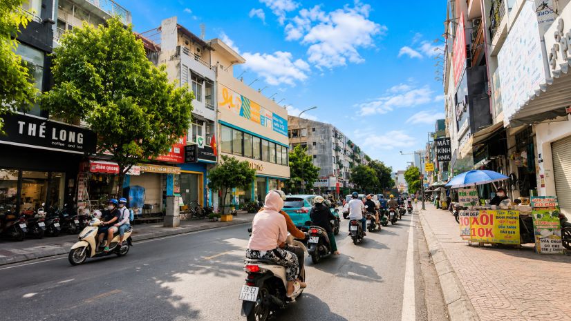 Cho thuê nhà 2 mặt tiền gò dầu 68m² - 3tầng - cạnh ngã 7657559