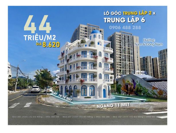Siêu phẩm lakeside liên chiểu - đất lô góc 2 mặt tiền 7657922