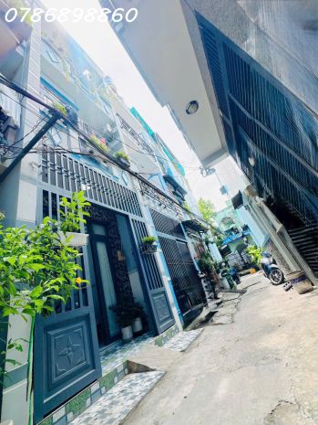 Bán nhà mới 3 tầng  hẻm 27 lê thành phương, phường 15, 7658323