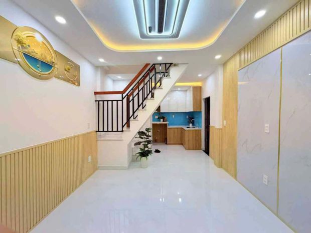 Nhà đẹp 3 tầng btct âu dương lân p3q8 - 3x6  3pn  chỉ 2,x 7663854