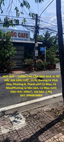 Hot hot  chính chủ cần bán nhà vị trí đắc địa gần chợ , 7665118