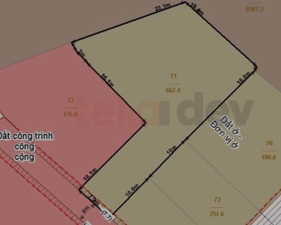 Bán quỹ đất biệt thự võ thị sáu quận 3  668m² đất trống, 7665206
