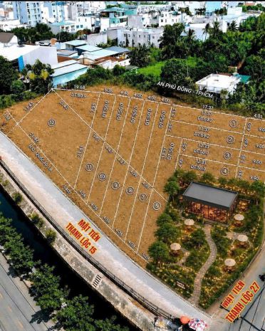Sổ hồng đã về  mở bán dãy đất mặt tiền thạnh lộc 27 gần 7665656