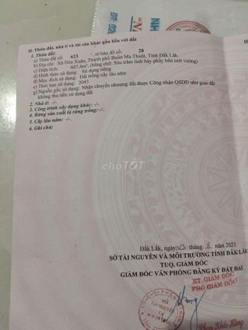 Hot hot  chính chủ cần bán lô đất tại x. hòa xuân, tp. 7667463