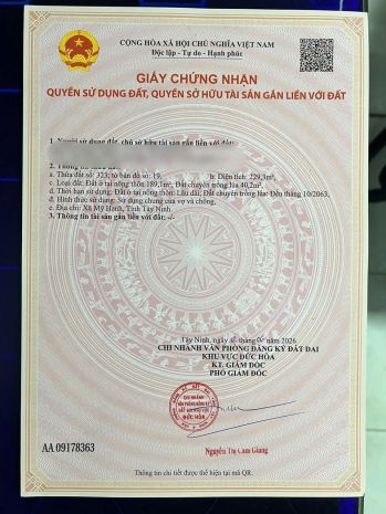 Đầu tư sinh lời  chính chủ cần bán đất tại xã mỹ hạnh nam, 7669187