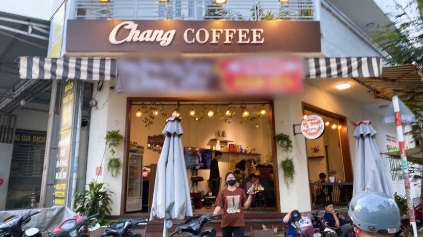 Quận 7 ! quán cafe góc 2 mt đẹp lắm sang rẻ, mt 260 phạm 7669834