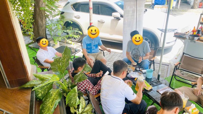 Quận 7 ! quán cafe góc 2 mt đẹp lắm sang rẻ, mt 260 phạm 7669837
