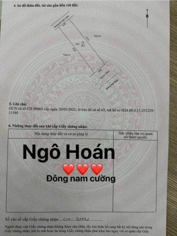 Đất mặt phố ngô hoán kđt đông nam cường 88m2 giá 4.x tỷ 7670495