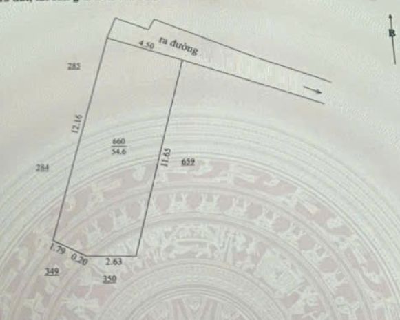 2.5x tỷ đất kiệt 149 gần mt lê đình lý 55m2, ngang 4.5m 7672717