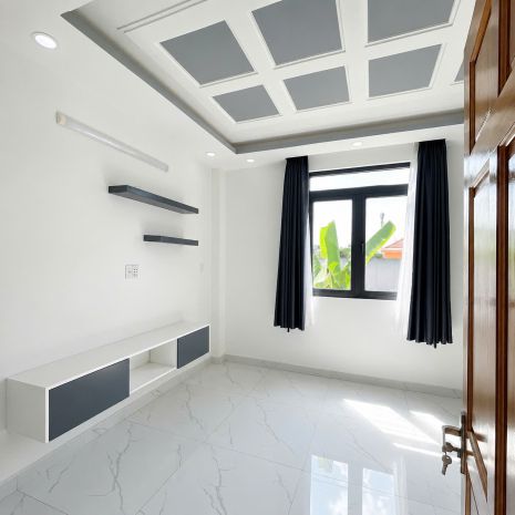 Gấp bán nhà 4 tầng hẻm 6m huỳnh tấn phát  nhà bè, ô tô 7672833