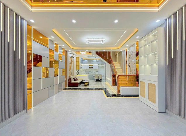 Nhà hẻm xe hơi gần vincom, xe hơi đậu trong nhà, 5x12m, hơn 7673262