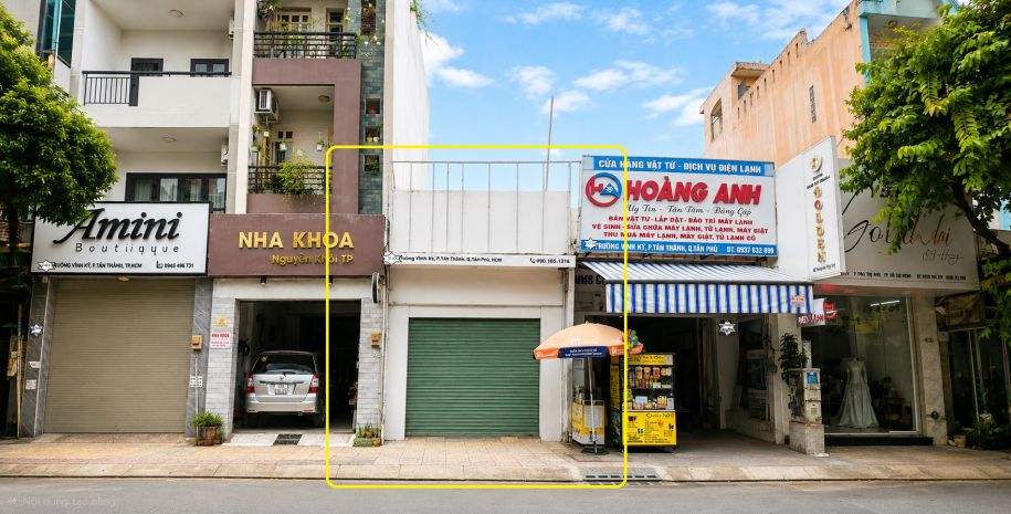 Cho thuê nhà mặt tiền trương vĩnh ký  76m², 17triệu - cạnh 7676326