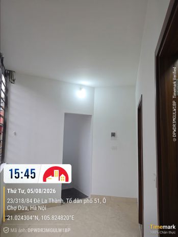 Chính chủ bán nhà 318 la thành, ô chợ dừa, hà nội, 44.5m2 x 7680898
