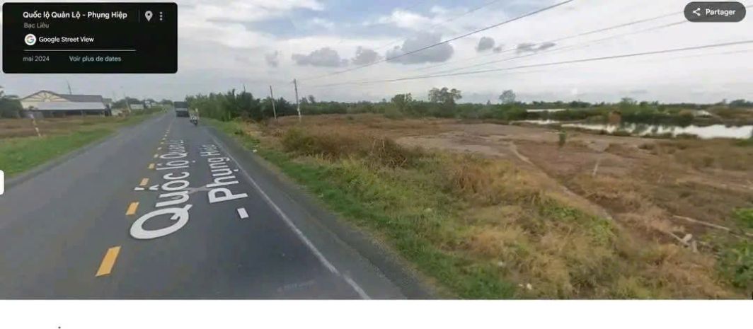Chính chủ bán đất nền thổ cư mặt tiền quản lộ phụng hiệp 7683390