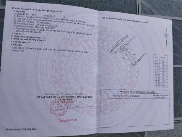 Chính chủ bán đất nền thổ cư mặt tiền quản lộ phụng hiệp 7683392
