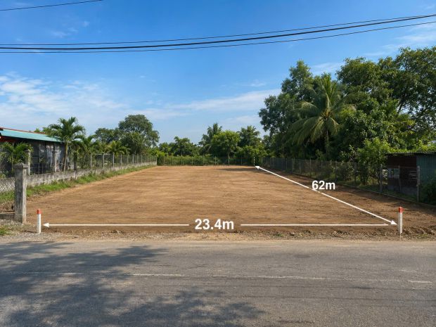Đất chính chủ - sổ đỏ odt - mặt tiền tl838 thị trấn đông 7683498