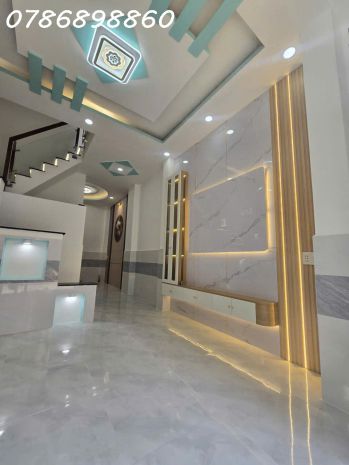 Nhà 3 tầng hẻm 6m thông tứ hướng  kinh doanh cực tiện 7687901
