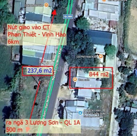 Đất chính chủ - giá tốt mặt tiền đường ql28b, thị trấn 7689269