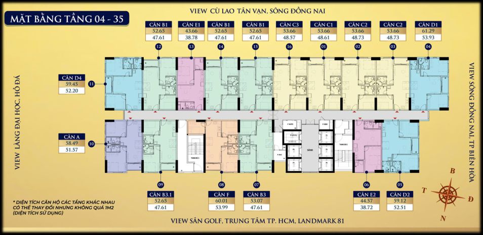 Cho thuê căn hộ bcons avenue  dt743 đông hòa, dĩ an  1pn 7691413