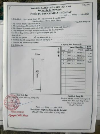 Nhỉnh 2 tỷ  sở hữu ngay lô đất đẹp trục chính thôn bãi sậy 7692748