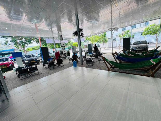 Cho thuê mặt bằng 2 mặt tiền  khu đại an, phường 9, tpvt 7692771