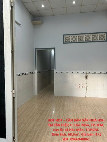 Hot hot  cần bán gấp nhà hxh tại tân hiệp, h. hóc môn, 7695894