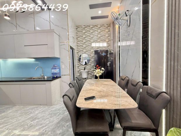 Nhà mới full nội thất vip 4 tầng - 55m2- 4pn-   xe hơi đỗ 7696566
