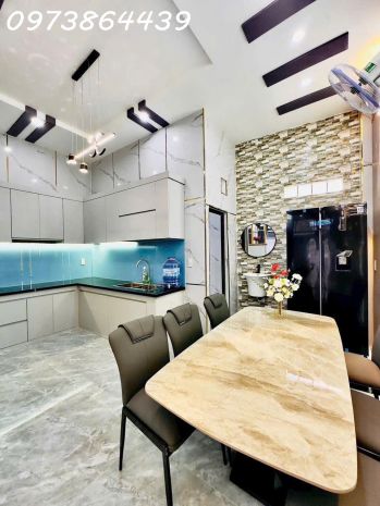Nhà mới full nội thất vip 4 tầng - 55m2- 4pn-   xe hơi đỗ 7696570