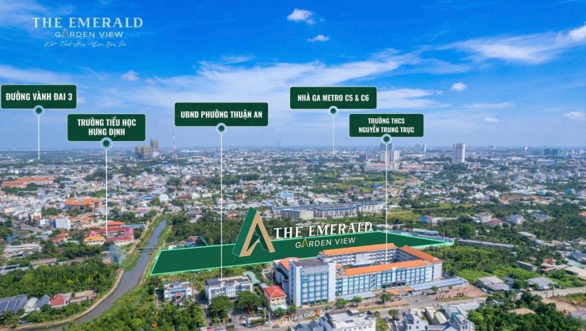 The emerald garden view sống xanh chuẩn resort chỉ với 7698889