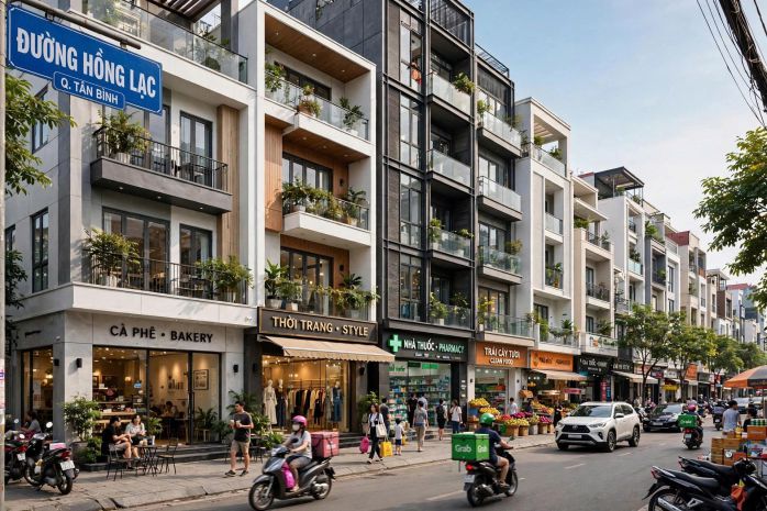 Bán nhà mặt tiền xx hồng lạc tân bình - giảm 1.5 tỷ còn 7702016