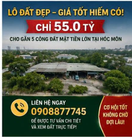 Kho xưởng 4875m2 đặng công bỉnh, xuân thới thượng, hóc môn. 7702844