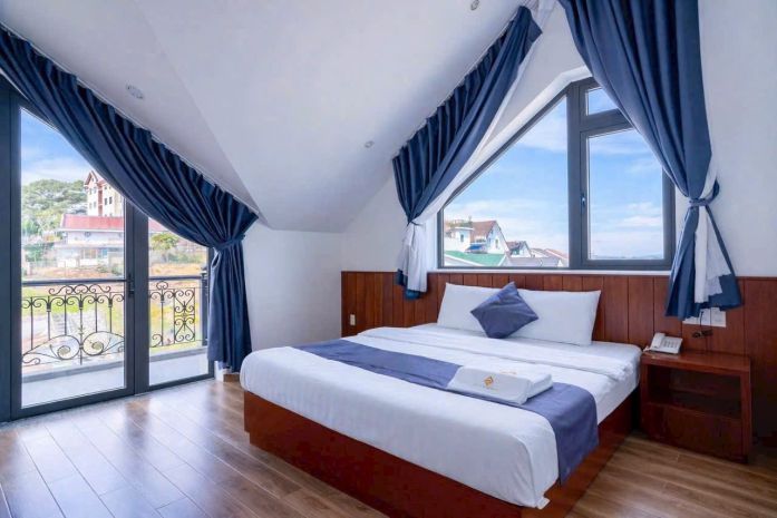 Cho thuê khách sạn 14 phòng ngủ view siêu đẹp hùng vương đà 7703041