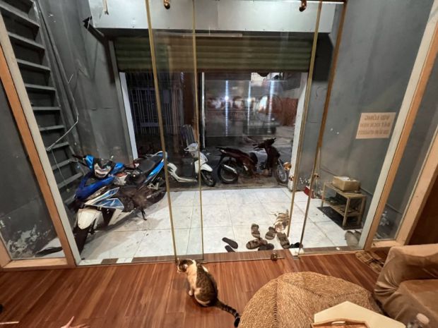 Bán nhà mặt tiền 60m2 2 tầng ngang 4m vuông kd đỉnh khu pxl 7705341