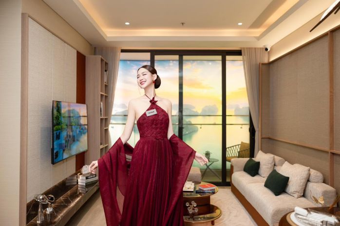 Căn hộ 5 sao view hồ nhạc nước  vịnh di sản! - căn góc 3pn 7705987