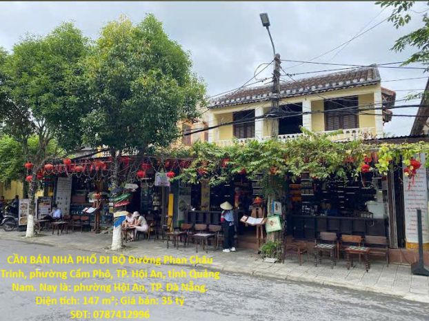 Cần bán nhà phố đi bộ phan châu trinh  147m²  mt 8m  3pn 7709241