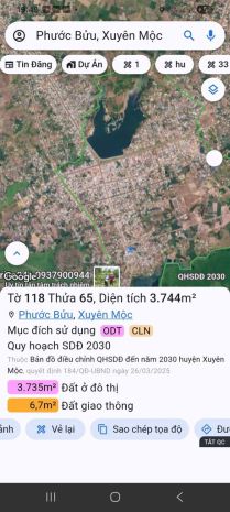 Bán đất 215 huỳnh minh thạnh, huyện xuyên mộc, bà rịa - 7709836