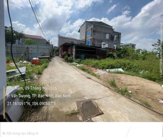 Bán đất đường tam giang, tp bắc ninh, 46,4m2, nhỉnh 1 tỷ, 7710623