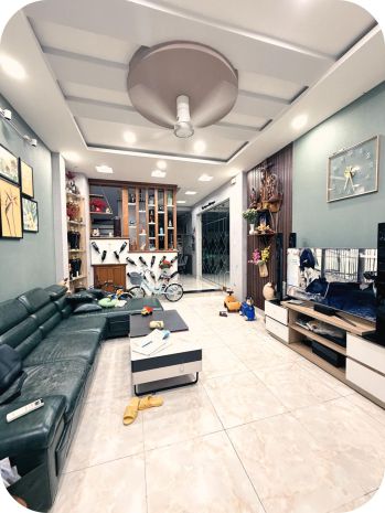 Sát emart phan văn trị  hẻm xe hơi  64m²  3 tầng  4pn 7712409