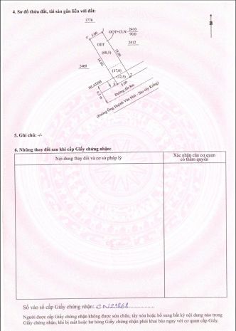 Bán đất thổ cư 90m2 5x18m mặt tiền đường n5, thới hòa, 7714032