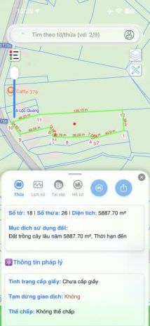 Bán nhà đất mặt tiền đt756  diện tích 5.887,7m²  giá chỉ 7714721