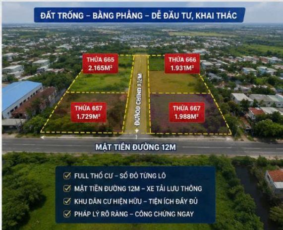 19,5 trm²  7.500m² full thổ cư, m t đường 12m  vĩnh lộc, 7715488