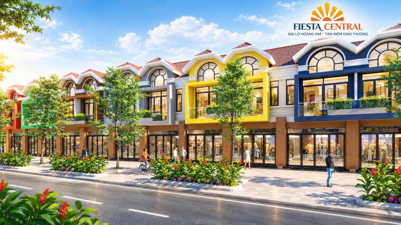 Chỉ 4,3 tỷ sỡ hữu shophouse 2 tầng fiesta central trung tâm 7715649