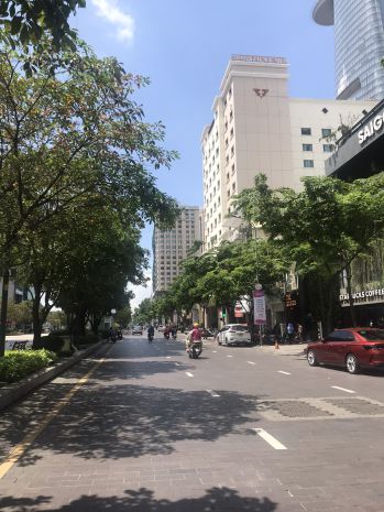 Bán nhà mặt tiền hàm nghi-nguyễn thái bình, dt: 8x18- 2 7715921